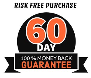 60 DAY GUARANTEE RISK FREE GRAPHIC IMAGE